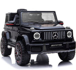 Mercedes G63 AMG Licensed Ride On Car In Black 12V 2WD