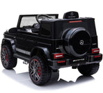 Mercedes G63 AMG Licensed Ride On Car In Black 12V 2WD