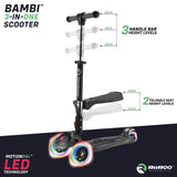 RiiRoo 3 in One Bambi Kids Scooter