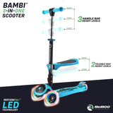 RiiRoo 3 in One Bambi Kids Scooter