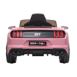 FORD MUSTANG GT Style Ride On Car In Pink - 12V 2WD