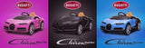 Licensed Buggati Chiron 12V Ride On Car - 12V 2WD