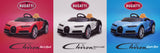 Licensed Buggati Chiron 12V Ride On Car - 12V 2WD