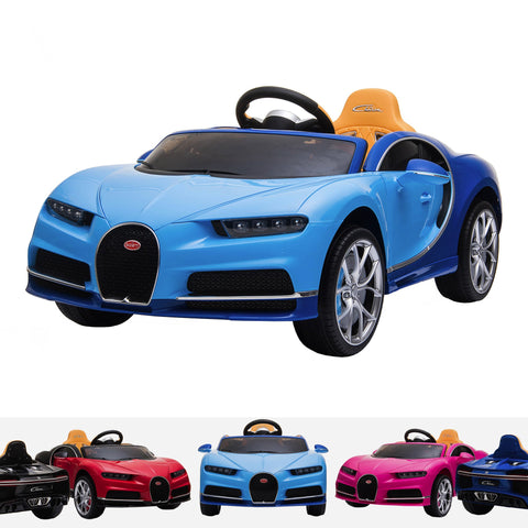 Licensed Buggati Chiron 12V Ride On Car - 12V 2WD