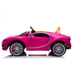 Licensed Buggati Chiron 12V Ride On Car - 12V 2WD