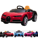 Licensed Buggati Chiron 12V Ride On Car - 12V 2WD