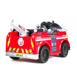 RiiRoo 6V Ride On Fire Engine Truck