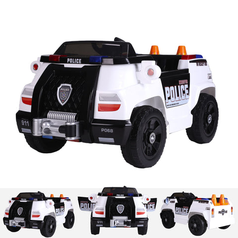 RiiRoo Police Ride On Car/Truck - 6V 2WD