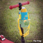 Kids Scooter Bottle Holder Accessory - Elssie The Frog