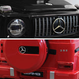 Mercedes G63 AMG Licensed Ride On Car In Red 12V 2WD