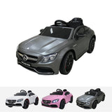 Mercedes Benz C63 AMG Ride In Car in Painted Grey