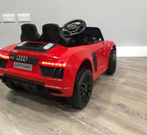 RiiRoo Audi R8 Spyder Mini - 12V 2WD Red