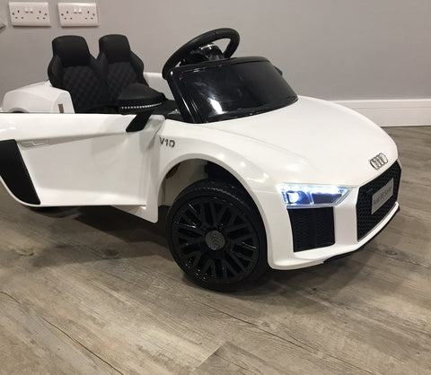 RiiRoo Audi R8 Spyder Mini - 12V 2WD White