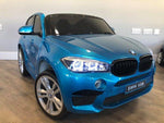 RiiRoo BMW X6M Sport Pack Ride On Car - 12V 2WD Blue