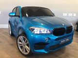 RiiRoo BMW X6M Sport Pack Ride On Car - 12V 2WD Blue