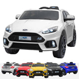 RiiRoo Ford Focus RS Ride On Car - 12V 2WD White