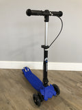RiiRoo Kids 3 Wheels Ride On Scooter With Suspension & Flashing Wheels Blue