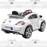 RiiRoo Kids VW Beetle Style Ride on Car - 12v Battery