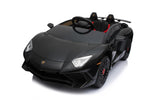 RiiRoo Lamborghini Aventador Ride on Car - 12V 2WD Black