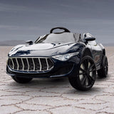 RiiRoo Maserati Gran Turismo Style Ride on Car - 12V 2WD Black