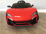 RiiRoo McLaren P1 Style Ride on Car - 12V 2WD
