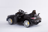 RiiRoo Mercedes Benz AMG GT R Ride On Car in black left rear