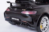 RiiRoo Mercedes Benz AMG GT R Ride On Car in black rear close