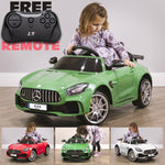 RiiRoo Mercedes Benz AMG GT R Ride On Car in green and other colours Green