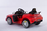 RiiRoo Mercedes Benz AMG GT R Ride On Car in red left rear