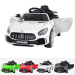 RiiRoo Mercedes Benz AMG GT R Ride On Car in white and various colours