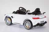 RiiRoo Mercedes Benz AMG GT R Ride On Car in white side