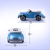RiiRoo Mercedes Benz Classic 300S Ride on Car- 12V 2WD