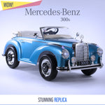 RiiRoo Mercedes Benz Classic 300S Ride on Car- 12V 2WD