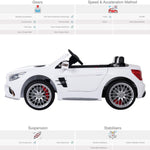 RiiRoo Mercedes Benz SL65 AMG Ride On Car - 12V 2WD