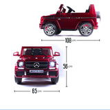 RiiRoo Mercedes G65 Kids Ride On Car - 12V 2WD