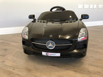 RiiRoo Mercedes SLS Style Ride On Car in black front