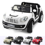 RiiRoo Mini Cooper Beach Comber Ride on Car - 12V 2WD White