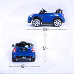 RiiRoo Mini Cooper S Ride On Car - 12V 2WD