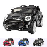 RiiRoo Mini Cooper S Ride On Car - 12V 2WD Black