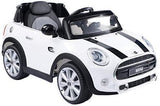 RiiRoo Mini Cooper S Ride On Car - 12V 2WD White