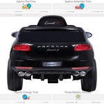 RiiRoo Porsche Macan Style Ride on Car - 12V 2WD