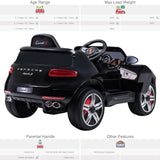RiiRoo Porsche Macan Style Ride on Car - 12V 2WD