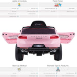 RiiRoo Porsche Macan Style Ride on Car - 12V 2WD