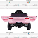 RiiRoo Porsche Macan Style Ride on Car - 12V 2WD