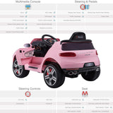 RiiRoo Porsche Macan Style Ride on Car - 12V 2WD