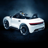 RiiRoo Porsche Mission E Taycan Style Ride on Car - 12V 2WD