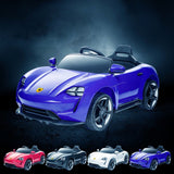 RiiRoo Porsche Mission E Taycan Style Ride on Car - 12V 2WD