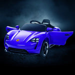 RiiRoo Porsche Mission E Taycan Style Ride on Car - 12V 2WD