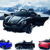 RiiRoo Porsche Mission E Taycan Style Ride on Car - 12V 2WD