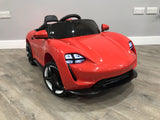 RiiRoo Porsche Mission E Taycan Style Ride on Car - 12V 2WD
